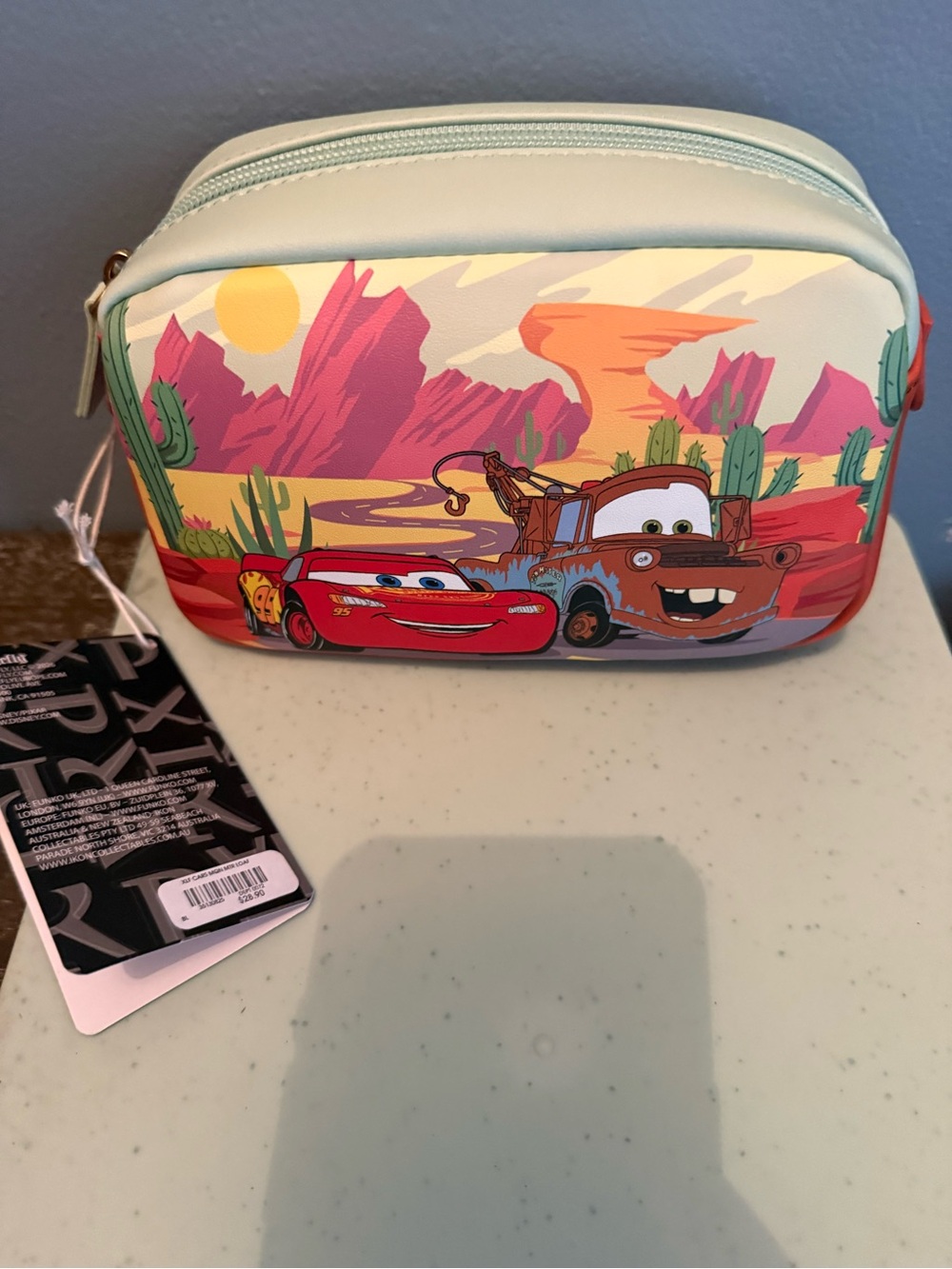 Loungefly Pixar Tag - Black & Gold Accent